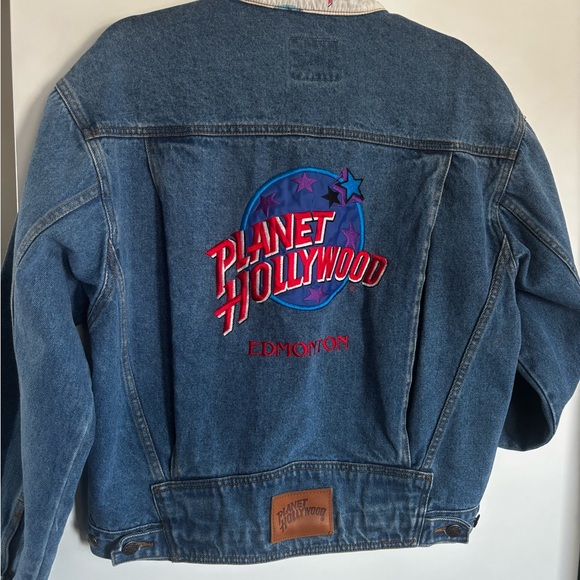 Vintage Planet Hollywood denim jacket - Picture 7 of 9